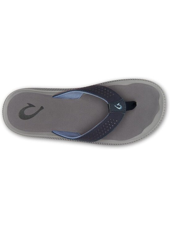 Men Blue Depth Charcoal Resistant Flip Flops Arch Support Fit Beach Sandal Shoes main image 5